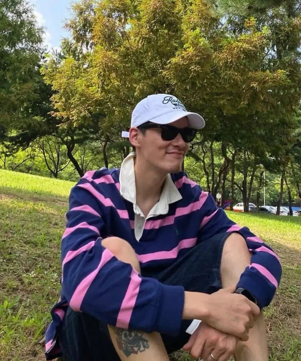 ポロ ラグビーシャツ L ポップ 出品 (キム・ウォンジュン 着用)