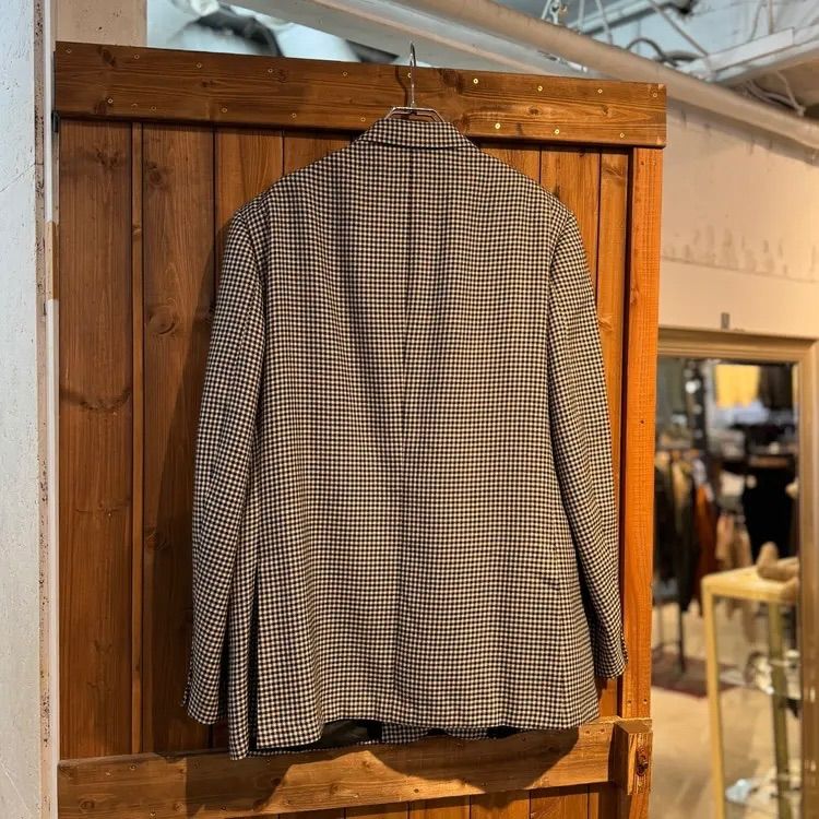 Harrods / ハロッズ イングランド製 千鳥格子 ハウンドトゥース