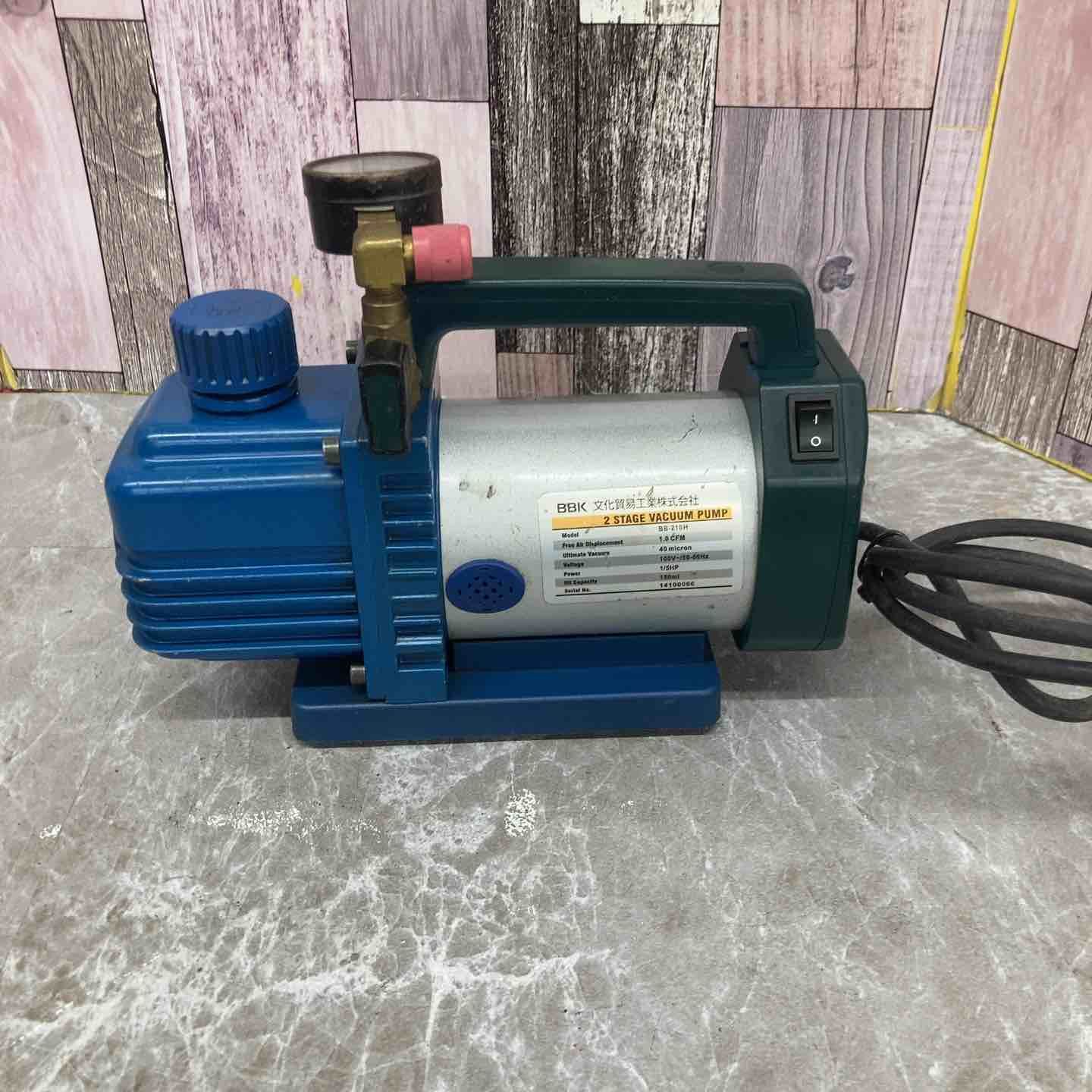 ◇BBK(文化貿易工業) 安い 真空ポンプ BB-210H【八潮店】 ◇BBK(文化