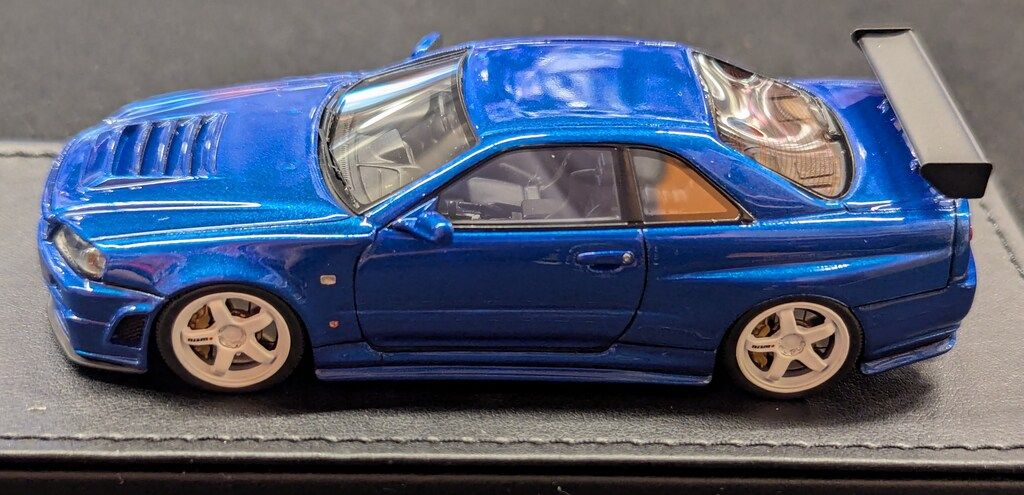 ignition model ミニカー 青 ignition model ミニカー 青 PGM-NEWMODEL 1/64 Nismo R34 GT-R Z-tune