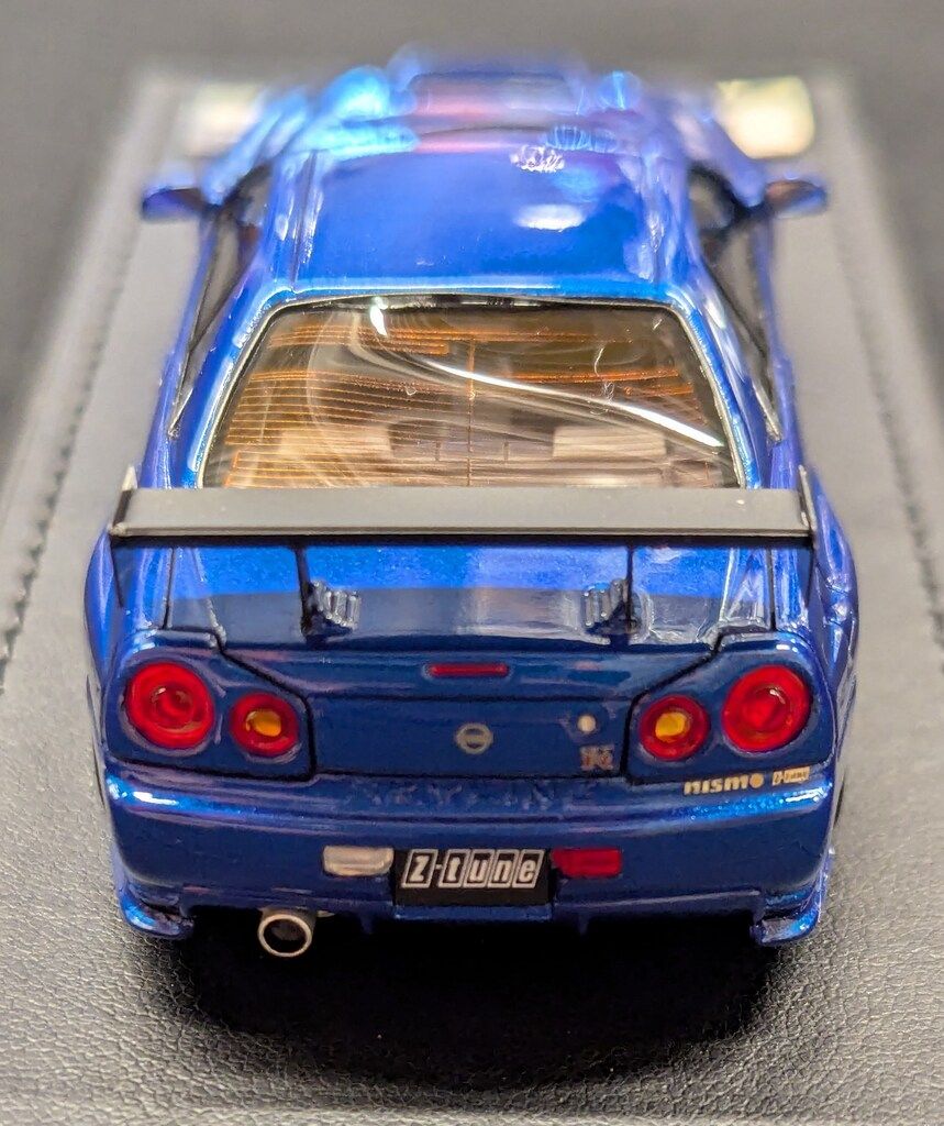 ignition model 1/43 Nismo R34 GT-R Z-tune Bayside Blue IG0791