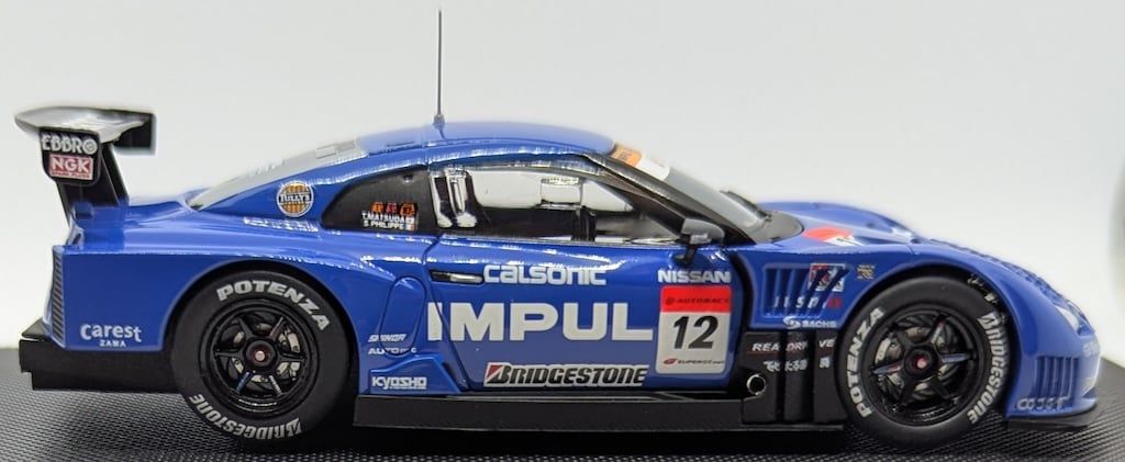 MMP 1/43 EBBRO IMPUL CALSONIC GT-R SUPER GT 500 2009 No.12 44173