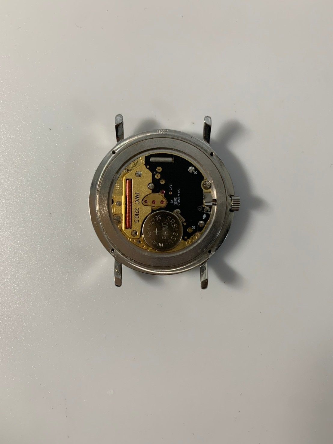 IWC ポートフィノ 3331 クォーツ Cal.2210.5 SS 革 純正尾錠（SS