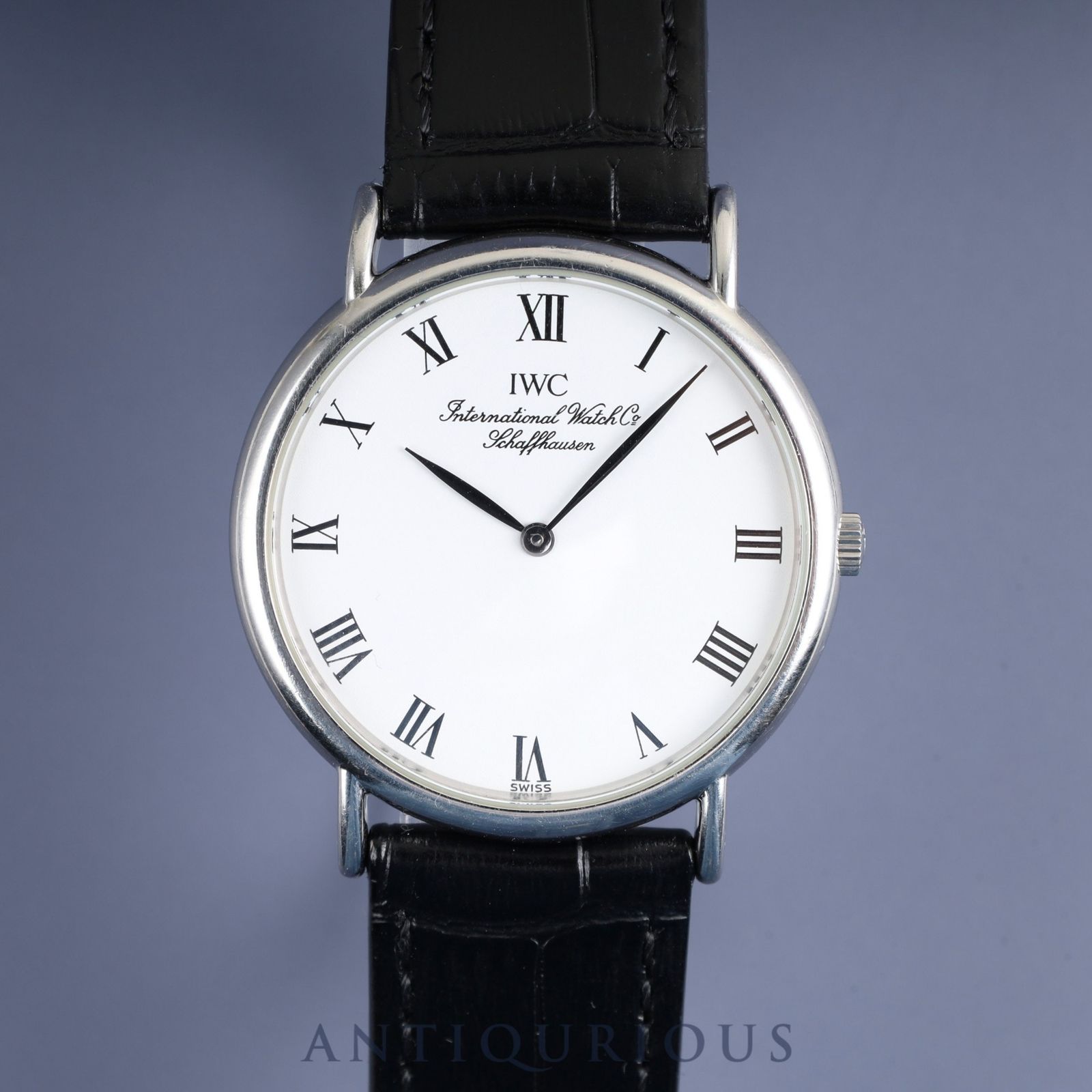 IWC ポートフィノ 3331 クォーツ Cal.2210.5 SS 革 純正尾錠（SS
