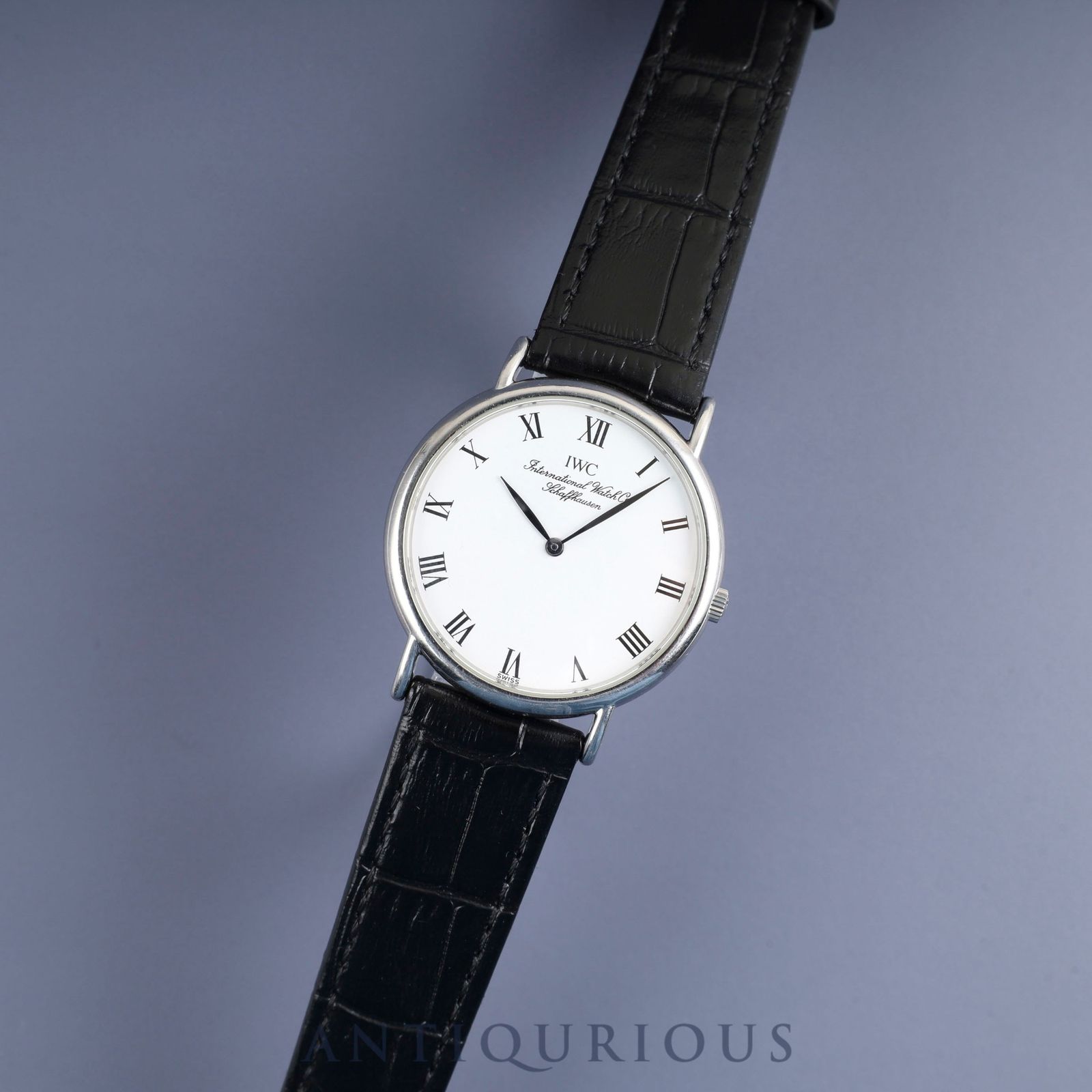 IWC ポートフィノ 3331 クォーツ Cal.2210.5 SS 革 純正尾錠（SS
