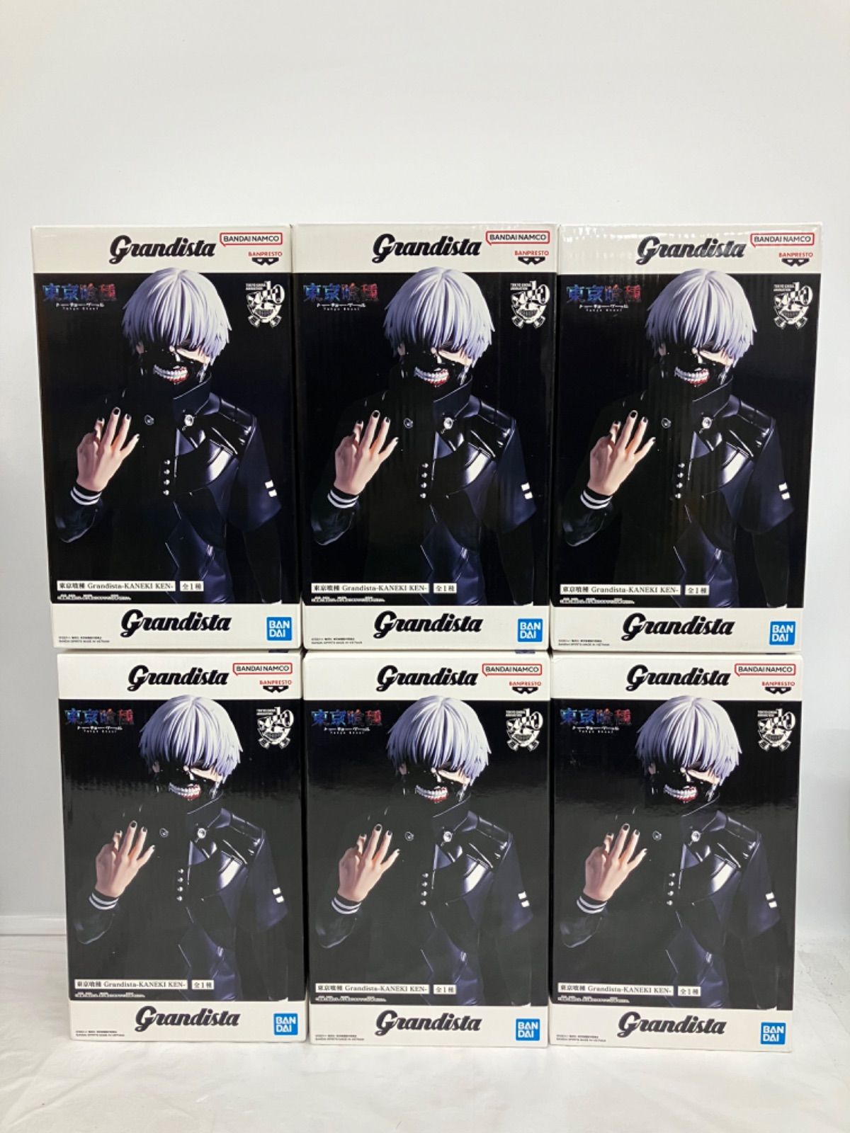 未開封 東京喰種 Grandista 金木研 フィギュア 6個セット LFQ835 f101 