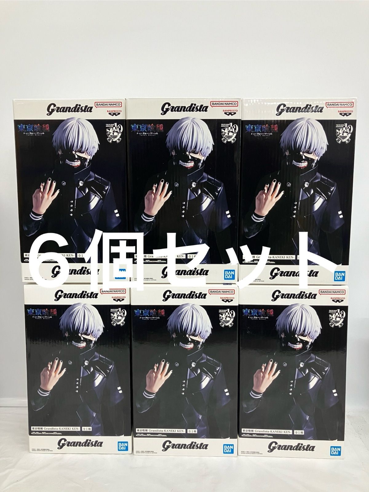 未開封 東京喰種 Grandista 金木研 フィギュア 6個セット LFQ835 f101 