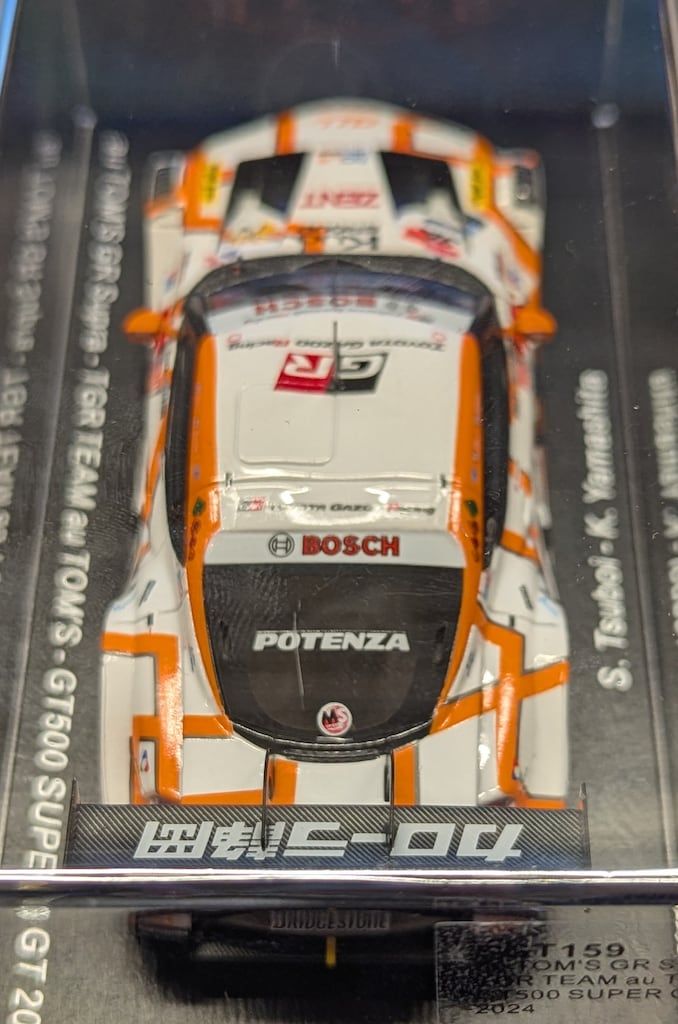 Spark model 1/43 au TOM`S GR Supra No.36 TGR TEAM au TOM`S