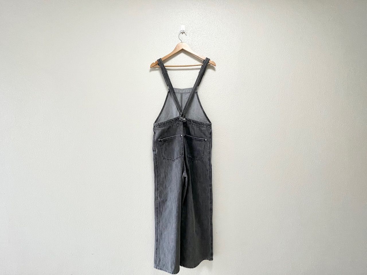 2025SS / SLOBE IENA スローブイエナ LE DENIM BARE BK サロペット