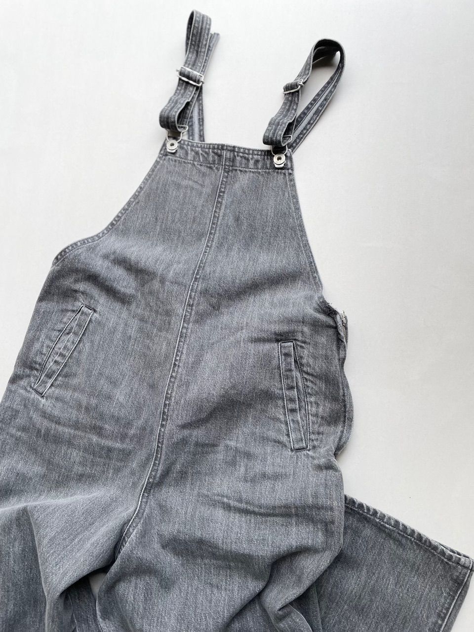 2025SS / SLOBE IENA スローブイエナ LE DENIM BARE BK サロペット