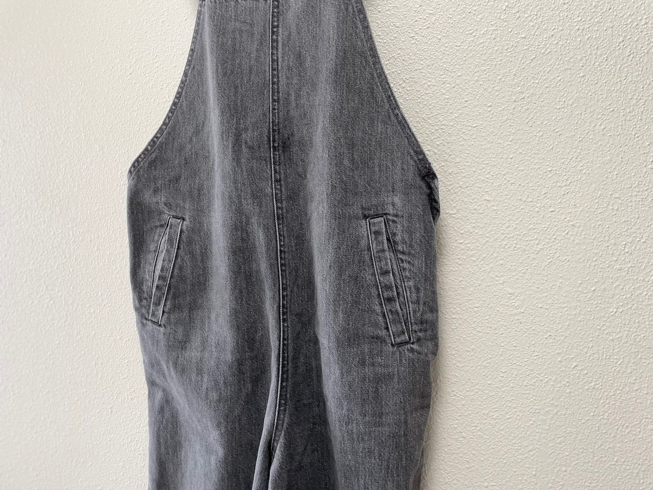 2025SS / SLOBE IENA スローブイエナ LE DENIM BARE BK サロペット