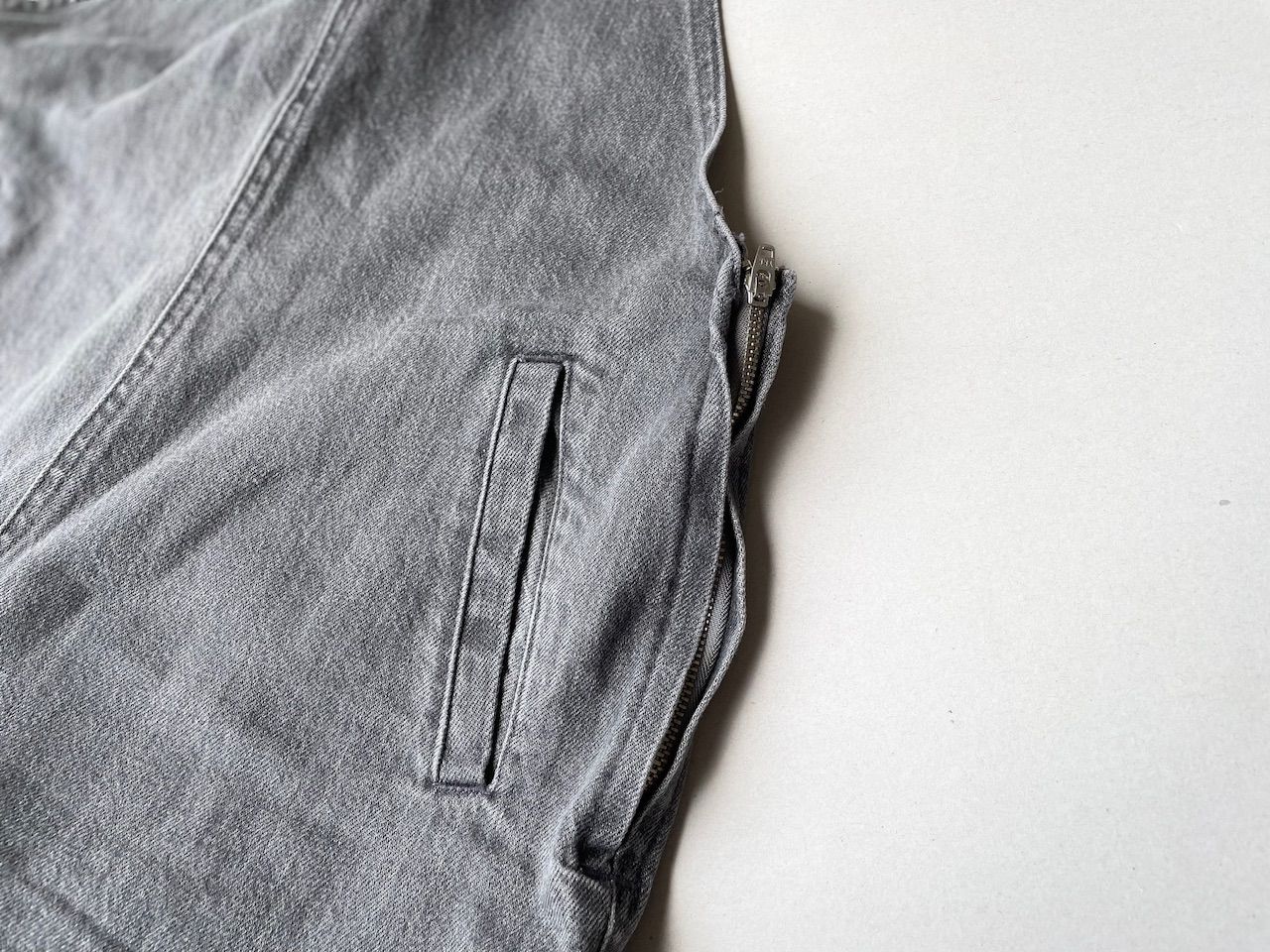 2025SS / SLOBE IENA スローブイエナ LE DENIM BARE BK サロペット