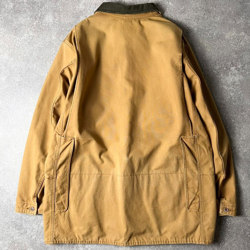 80s USA製 LLBean コットン ダック ハンティング ジャケット XL / 80