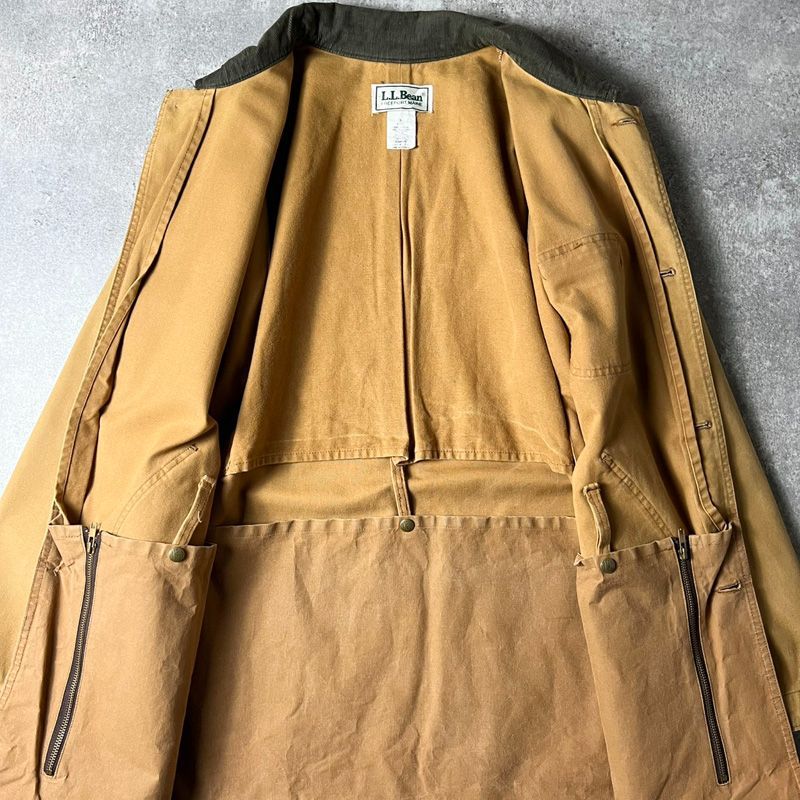 80s USA製 LLBean コットン ダック ハンティング ジャケット XL / 80