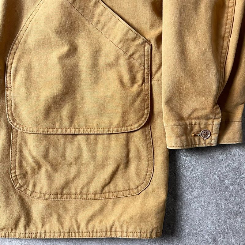 80s エルエルビーン USA製 ライナー付 ダック地 ハンティングジャケット 80s エルエルビーン USA製 ライナー付 ダック地 ハンティング