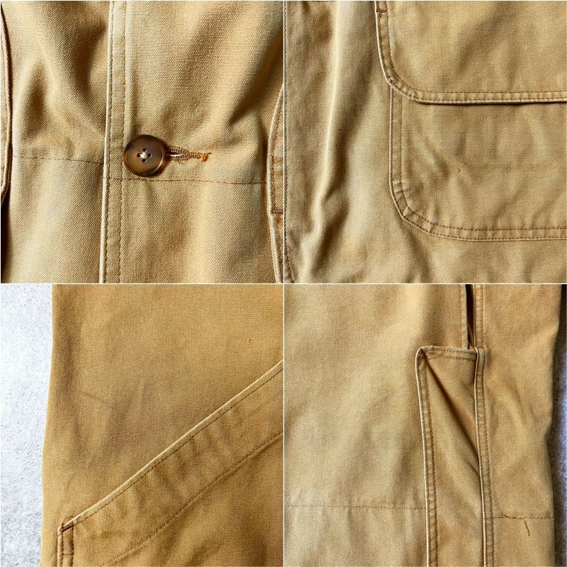 80s USA製 LLBean コットン ダック ハンティング ジャケット XL / 80
