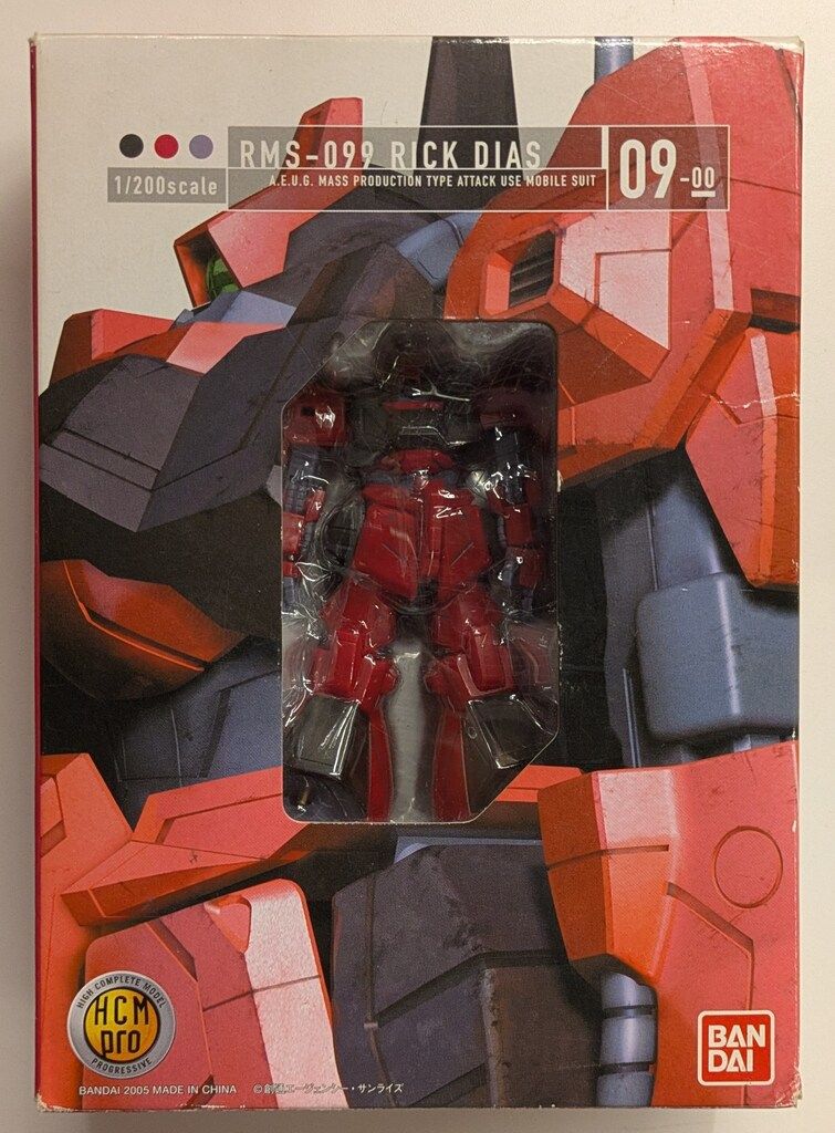 バンダイ HCM Pro 機動戦士Zガンダム RMS-099 リック・ディアス(レッド
