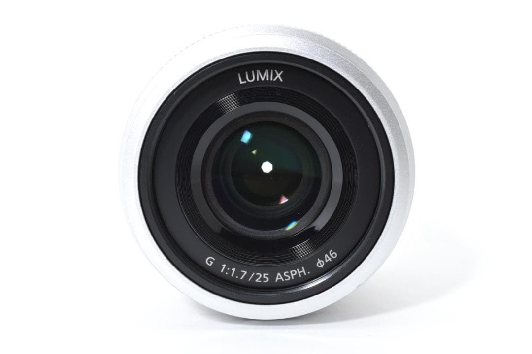 【極美品】LUMIX G 25 F1.7 ASPH. H-H025-S 新品)Panasonic (パナソニック) LUMIX G 25mm F1.7 ASPH. H-H025-S