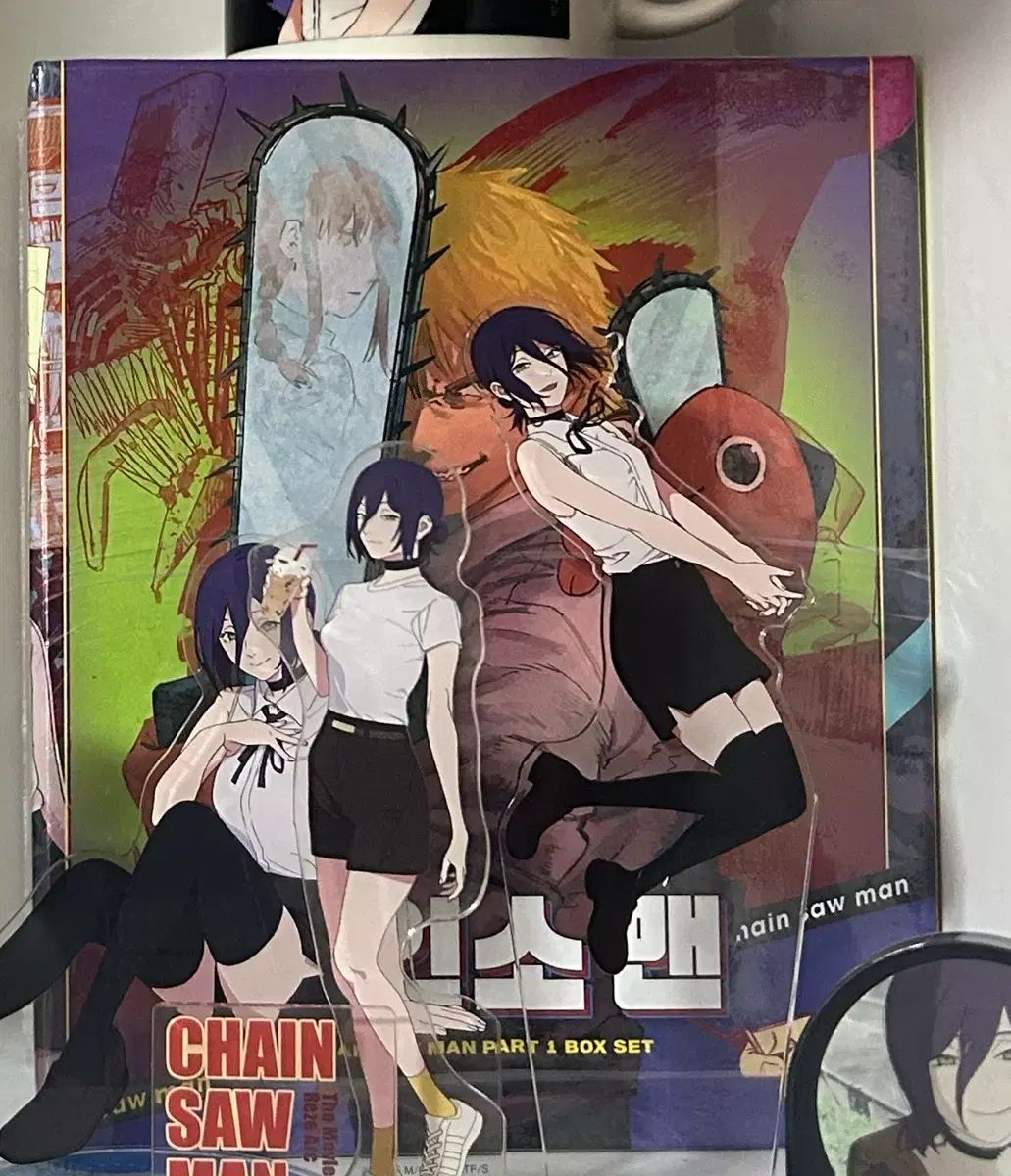 チェンソーマン 1 部 ボックス セット 未開封 特典 イラスト カード