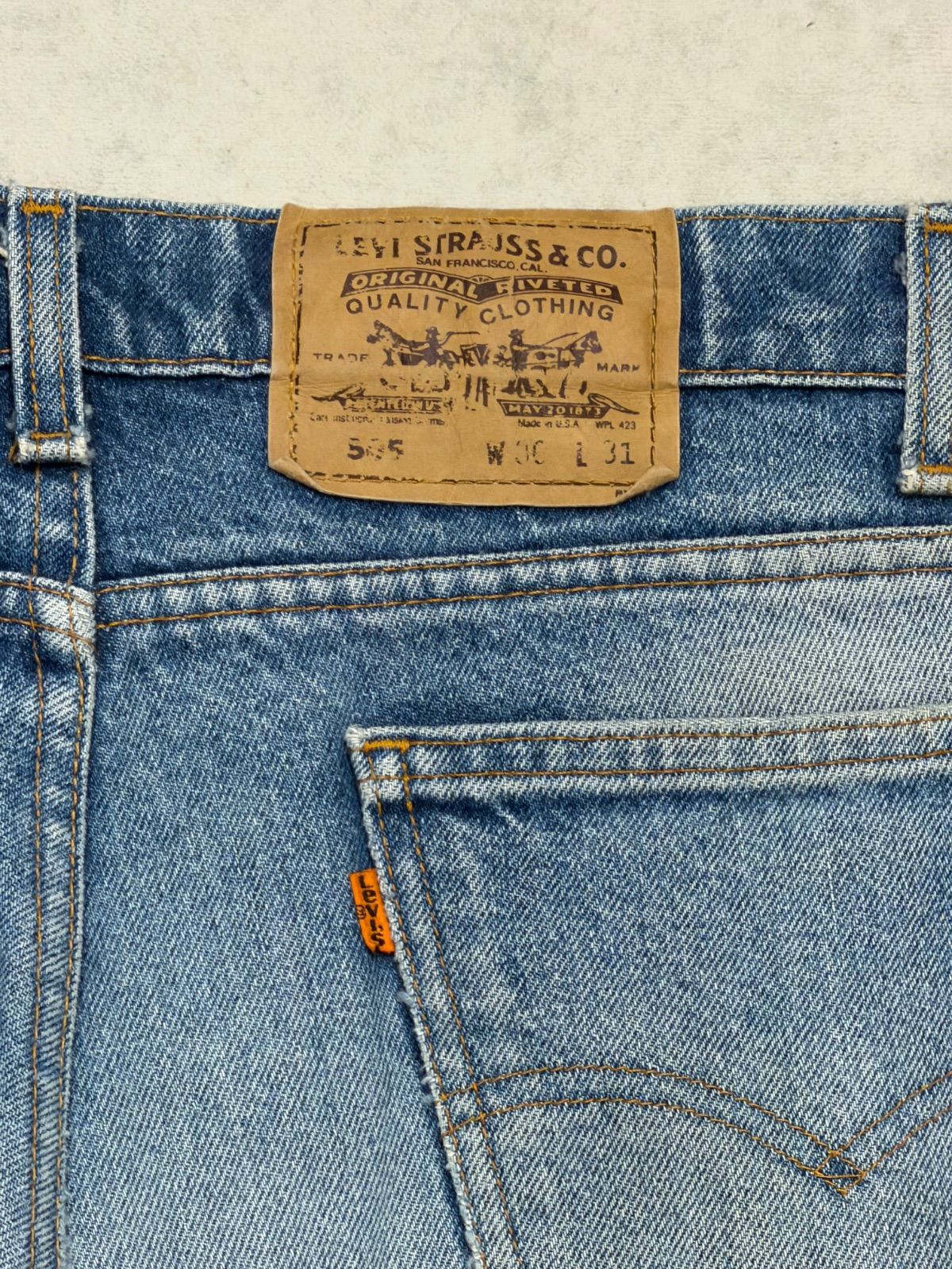1981年製 USA製 / Levi's 505 】80's リーバイス505 デニムパンツ