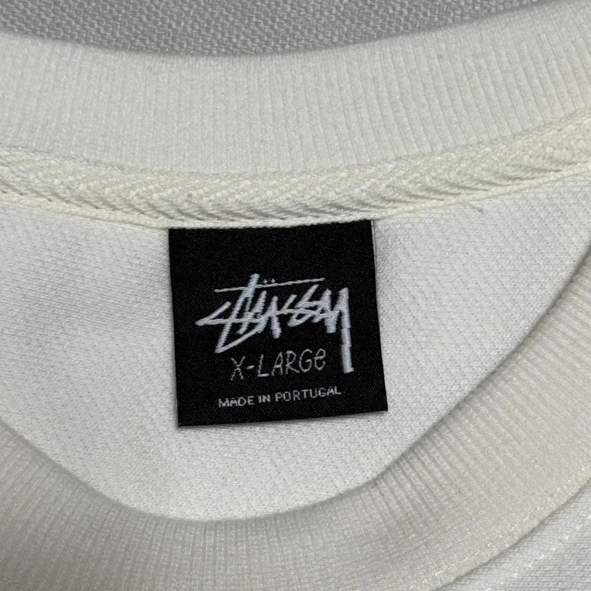 XL STUSSY ステューシー 配送 ワールドツアー 白 スウェット STUSSY