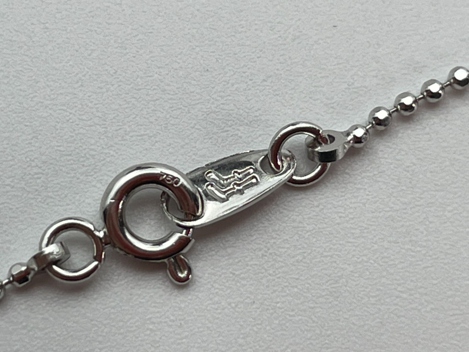 Folli Follie フォリフォリ K18 750 ネックレス ダイヤモンド 0.04ct