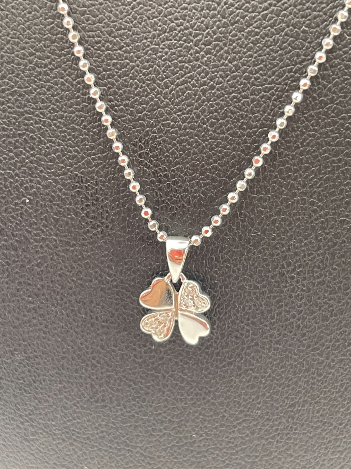 Folli Follie フォリフォリ K18 750 ネックレス ダイヤモンド 0.04ct