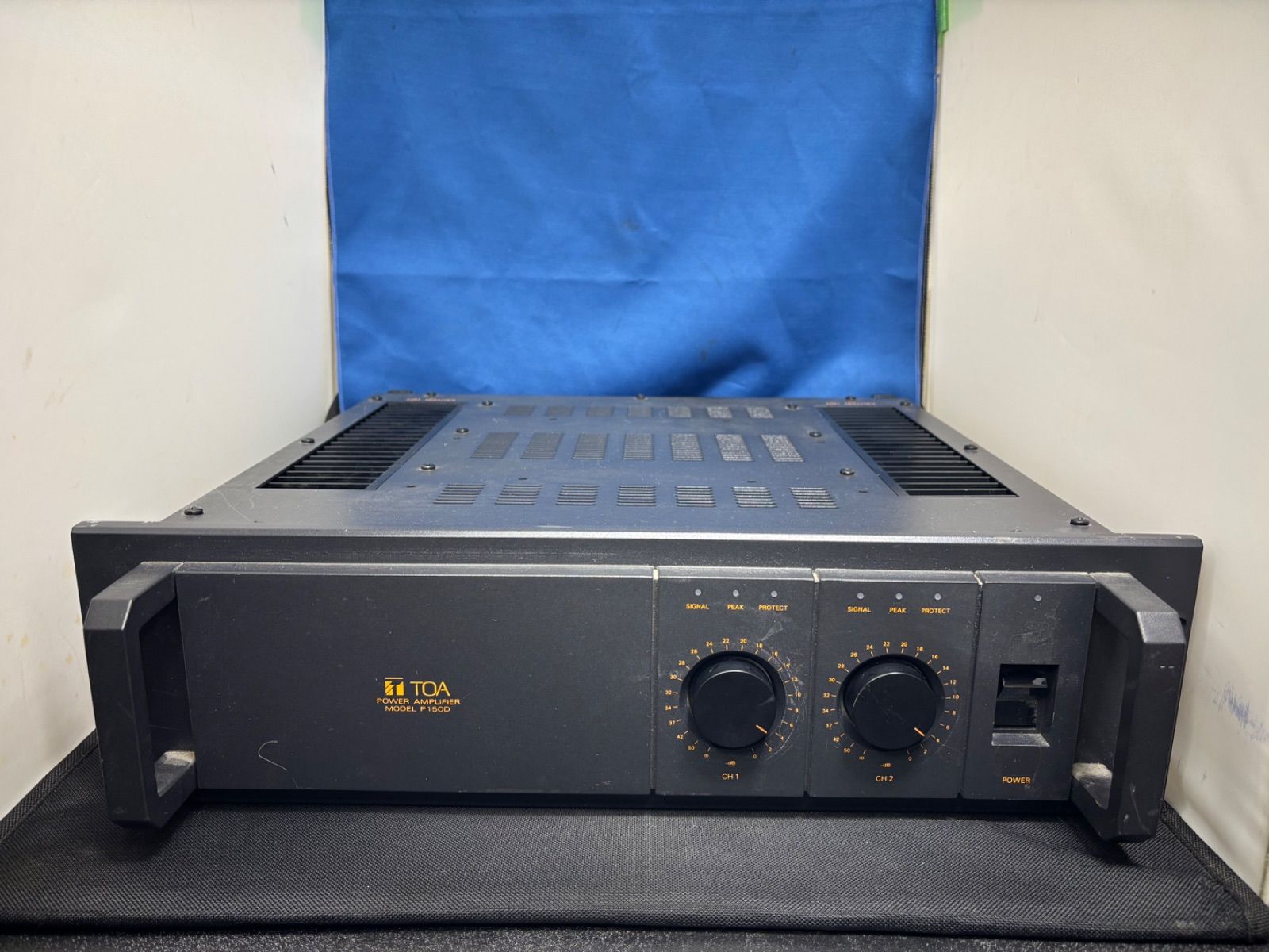 TOA パワーアンプ P150D POWER AMPLIER 器材 PA機器 オーディオ機器