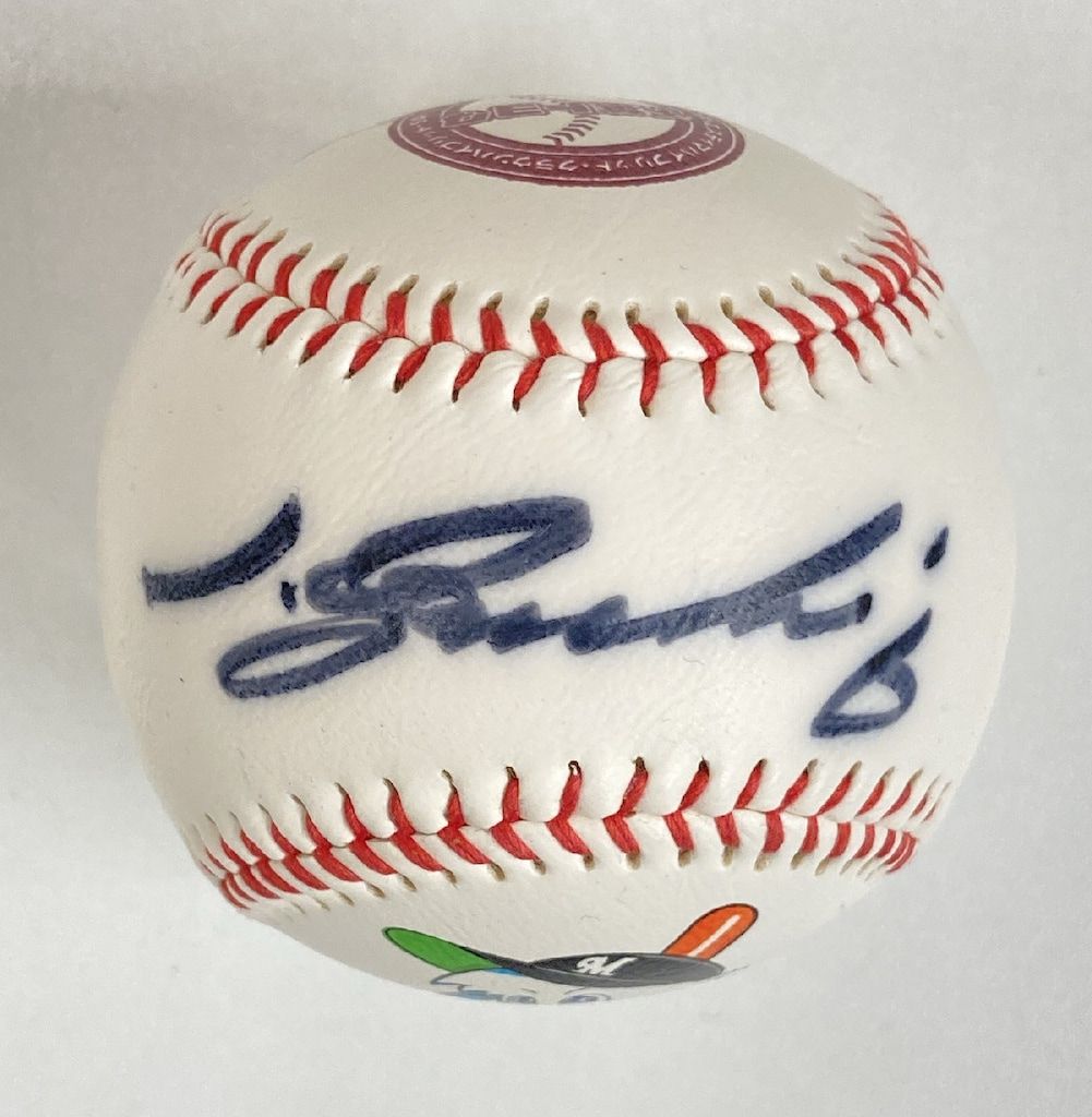 驚きの破格値，100%新品 千葉ロッテマリーンズ 井口資仁 直筆サインボール 投込球 スポーツ選手