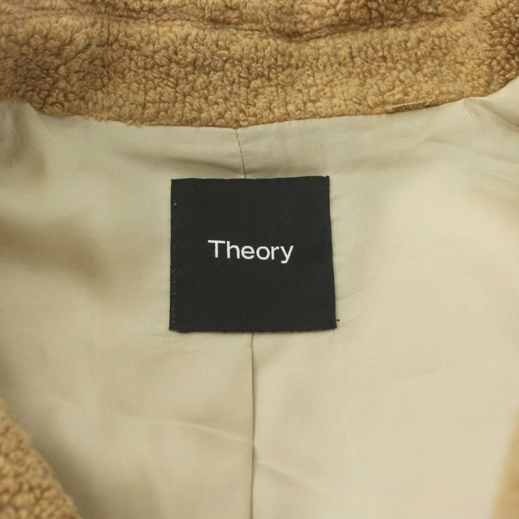 セオリー Theory 22AW TEDDY FLEECE FAUX FUR PEACOAT ピーコート P