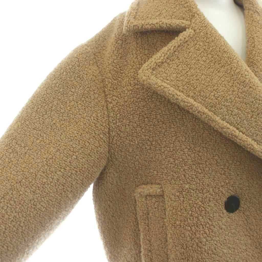 ジャケット・アウター Theory Teddy Fleece Faux Fur Peacoat セオリー Theory 22AW TEDDY FLEECE FAUX FUR PEACOAT ピーコート P