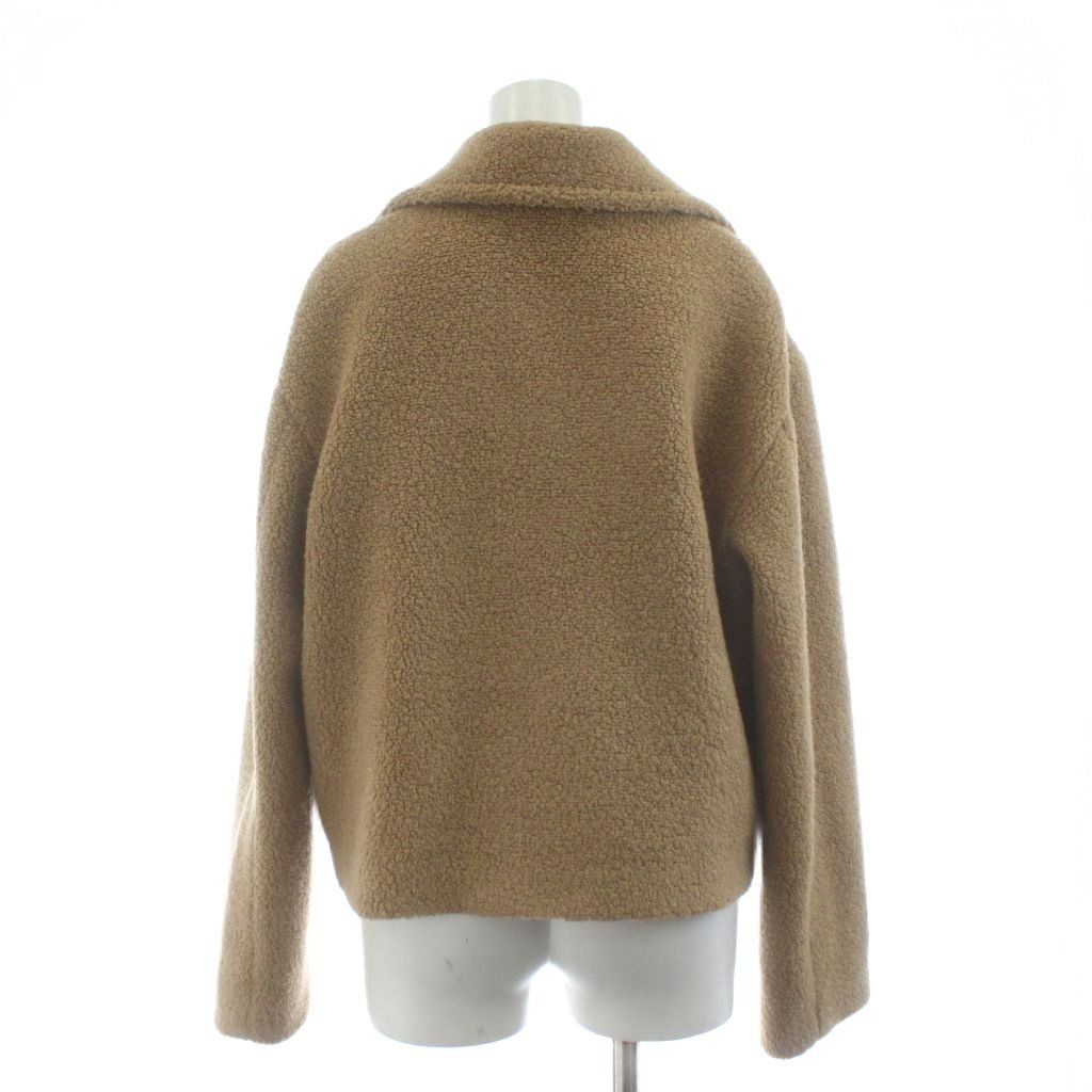 ジャケット・アウター Theory Teddy Fleece Faux Fur Peacoat セオリー Theory 22AW TEDDY FLEECE FAUX FUR PEACOAT ピーコート P