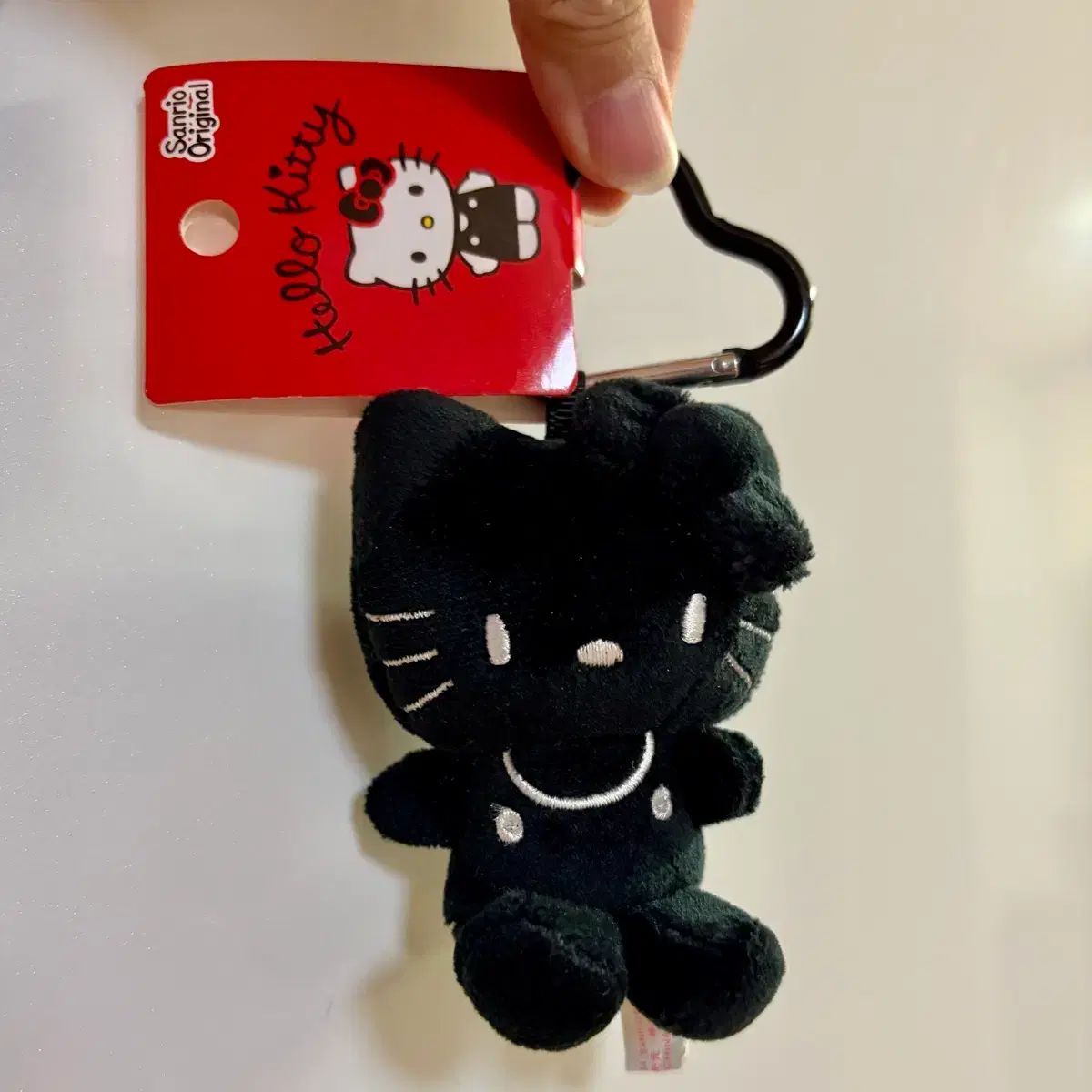 サンリオ ハローキティ ミニ 黒 ぬいぐるみ キーホルダー ハローキティ 