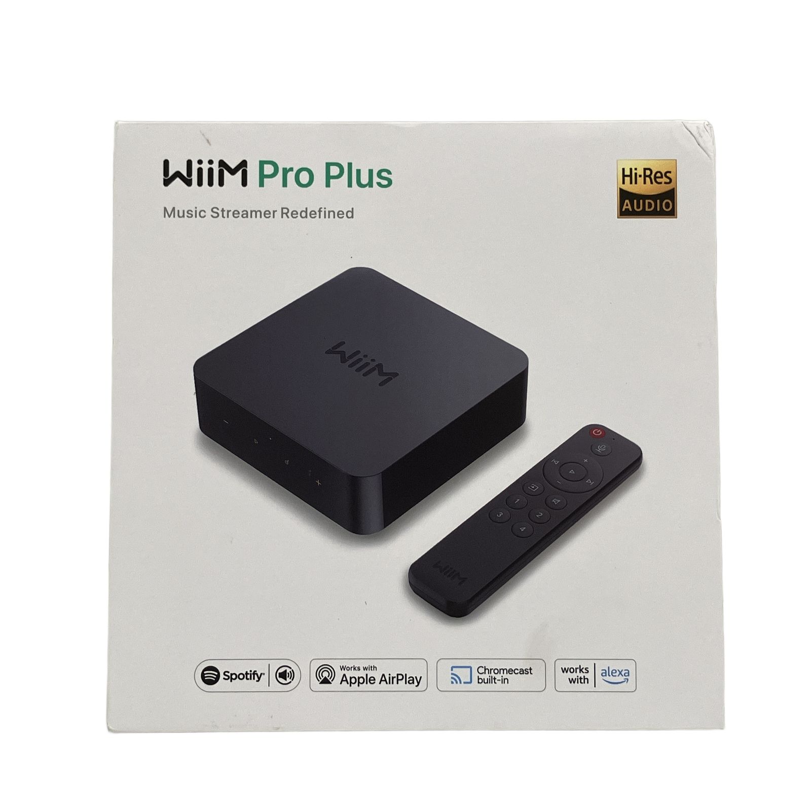 WiiM Pro Plus ミュージックストリーマー 音響機器 未使用 開封済