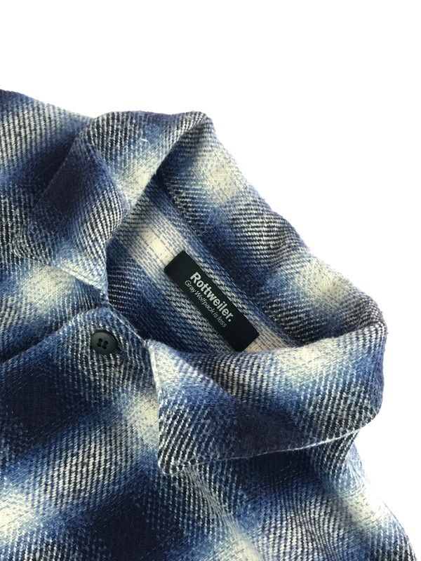品】ROTTWEILER ロットワイラー OPEN COLLAR OMBRE SHIRT 公式