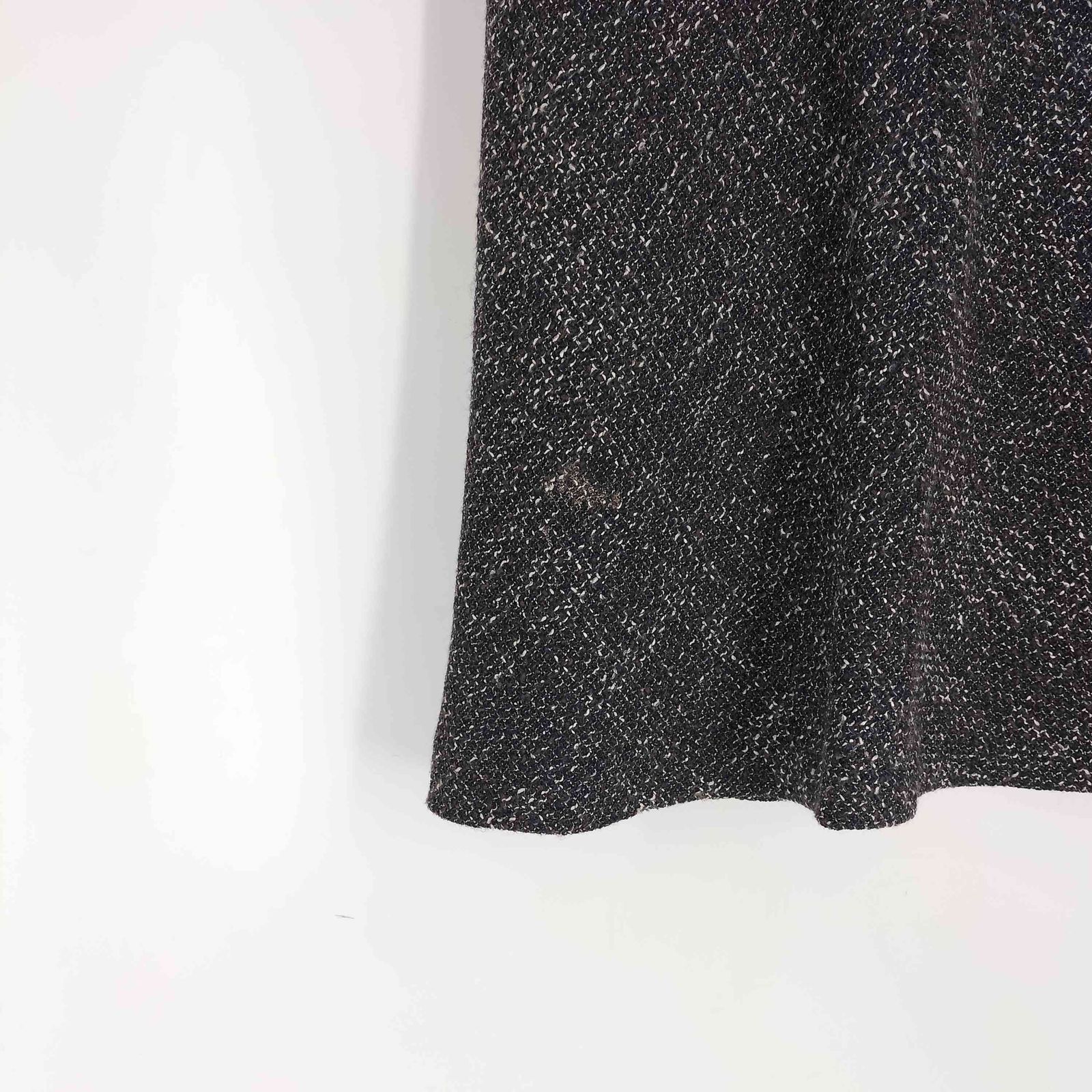 マックスマーラ MAX MARA 銀タグ イタリア製 ツィード ウールレーヨン