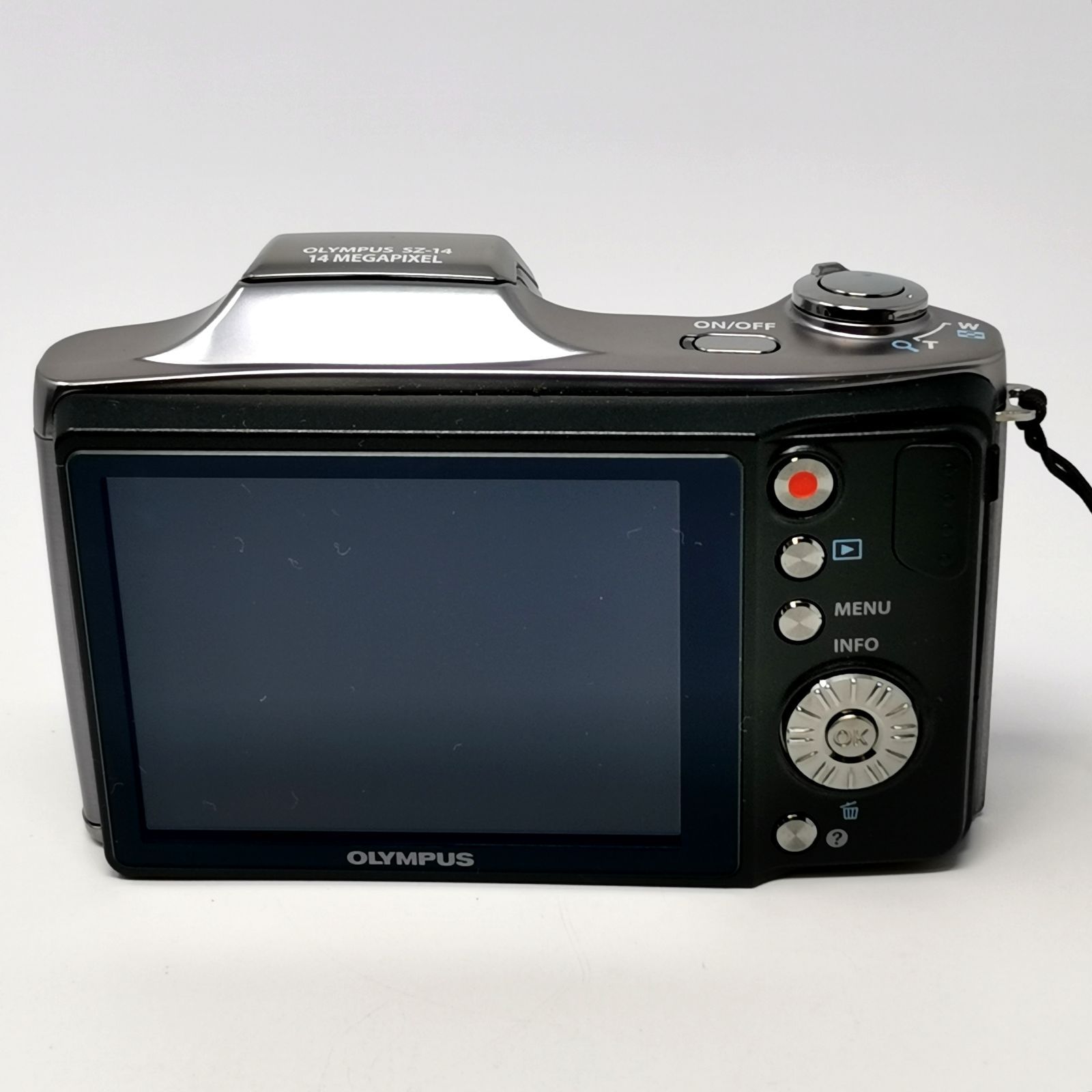 オリンパス SZ-14 デジカメ 充電器ないため動作未確認 シルバー ソフト