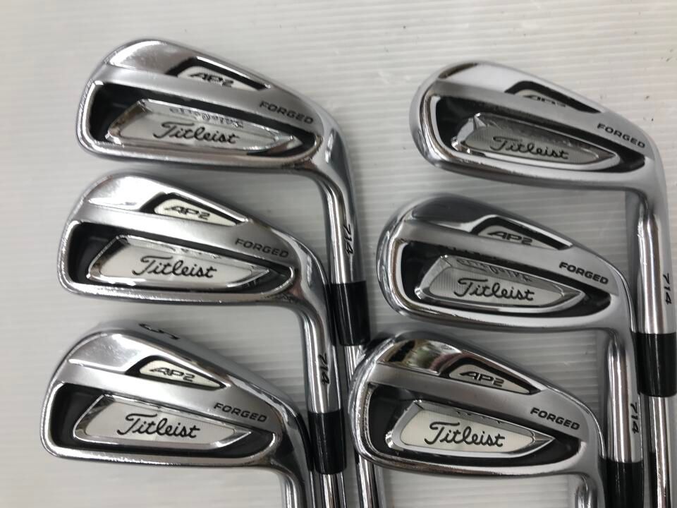 タイトリスト AP 2 714 NSプロ950GH Sフレックス アイアンセット 中古