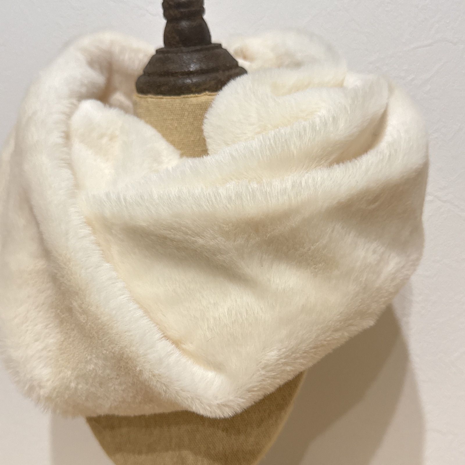 ごんちゃん❤️ラビットボア❤️スヌードハンドメイド❤️ ごんちゃん様専用❤️ラビットボア❤️スヌードハンドメイド❤️