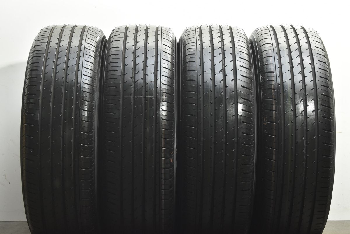 S*C様 美品40アルファード7J+40 PCD120ヨコハマアドバン225/6 美品】トヨタ 40 アルファード Z 純正 18in 7J +40 PCD120 4本セット