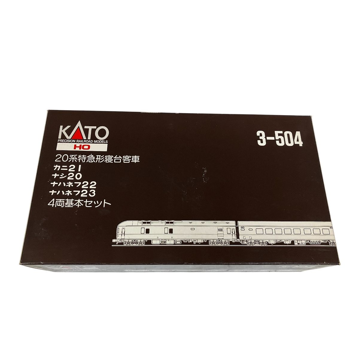 KATO HO 3-504 20系 特急形寝台客車 4両基本セット Amazon | KATO HOゲージ 20系 特急形寝台客車 基本 4両セット 3-504
