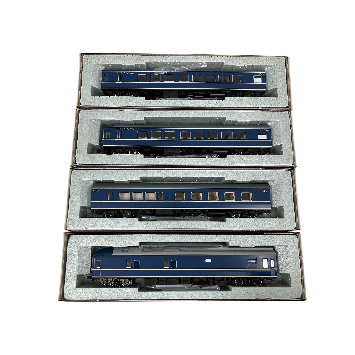KATO HO 3-504 20系特急形寝台客車 4両セット 再生産】(HO) 3-504 20系特急形寝台客車 4両基本セット | カトー | 3