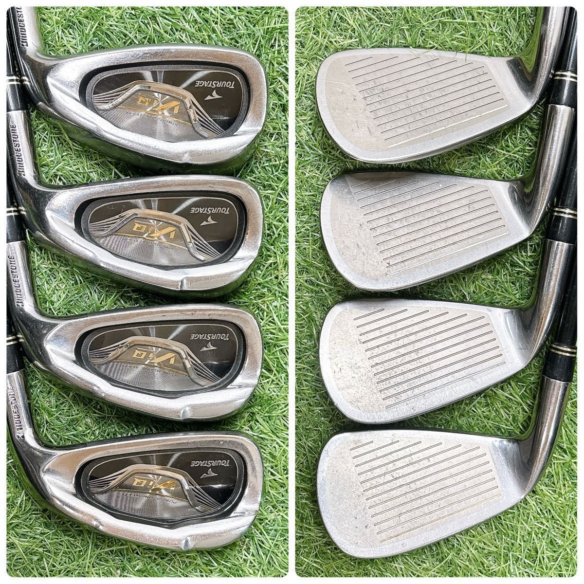 ツアーステージ VIQ メンズゴルフ 11本 キャディバッグ付き フレックス