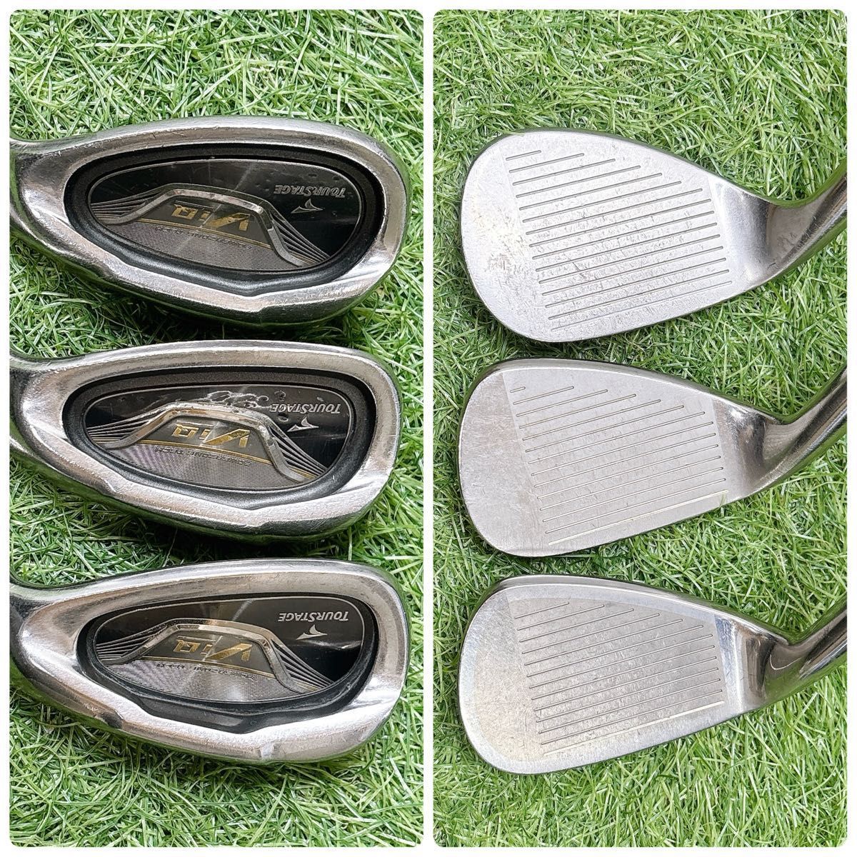 ツアーステージ VIQ メンズゴルフ 11本 キャディバッグ付き フレックス