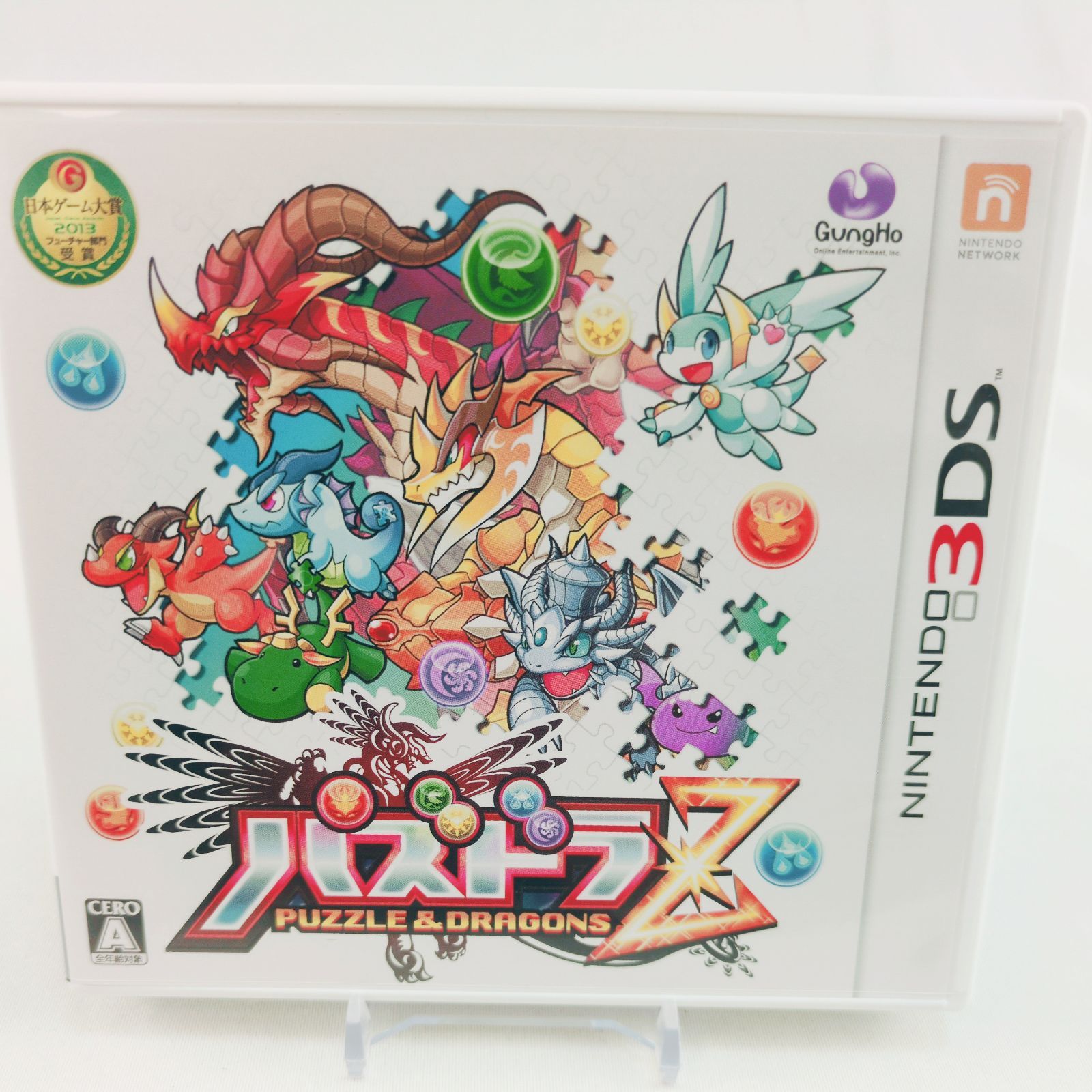 即購入可！ パズドラZ 3DS （ケース・シート付）人気パズルRPG 10510