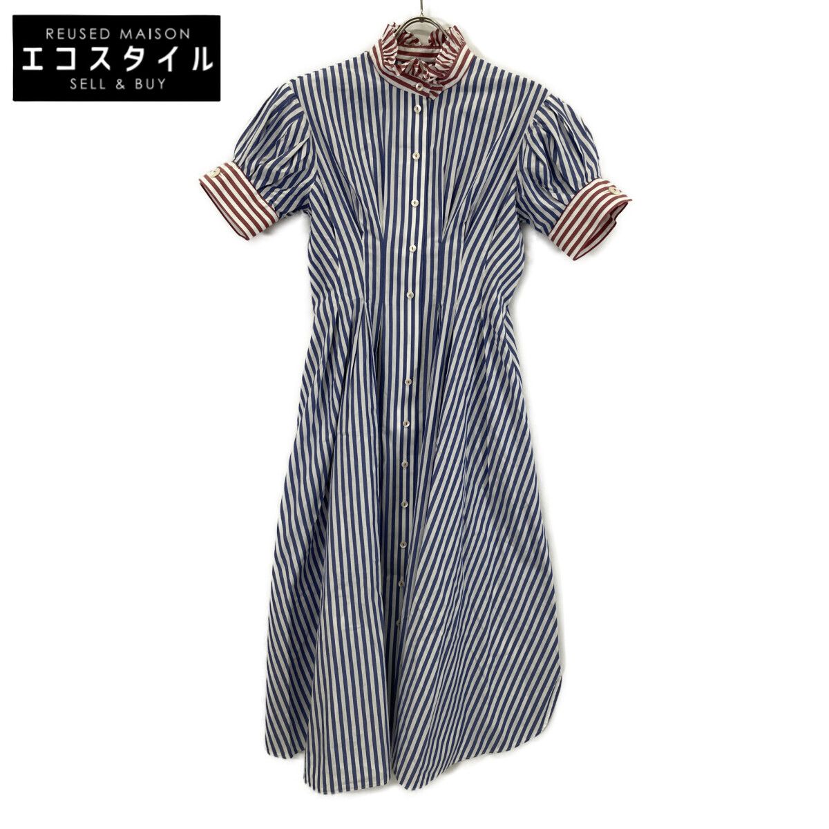 SEVEN TEN by MIHO KAWAHITO セブンテン バイミホカワヒト ﾌﾞﾙｰ×ﾚｯﾄﾞ