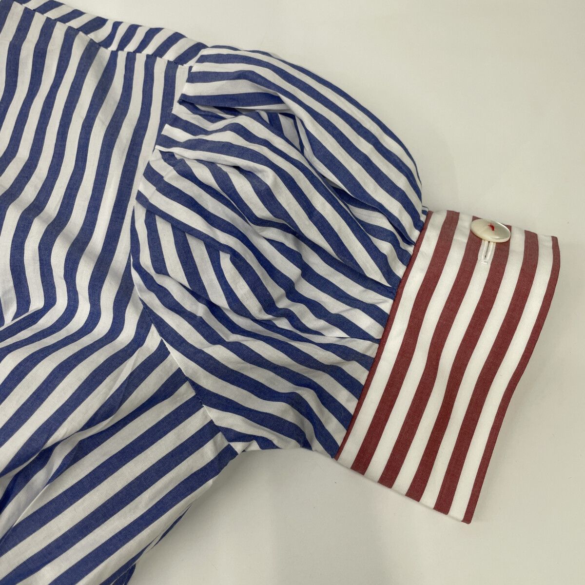 SEVEN TEN by MIHO KAWAHITO セブンテン バイミホカワヒト ﾌﾞﾙｰ×ﾚｯﾄﾞ  