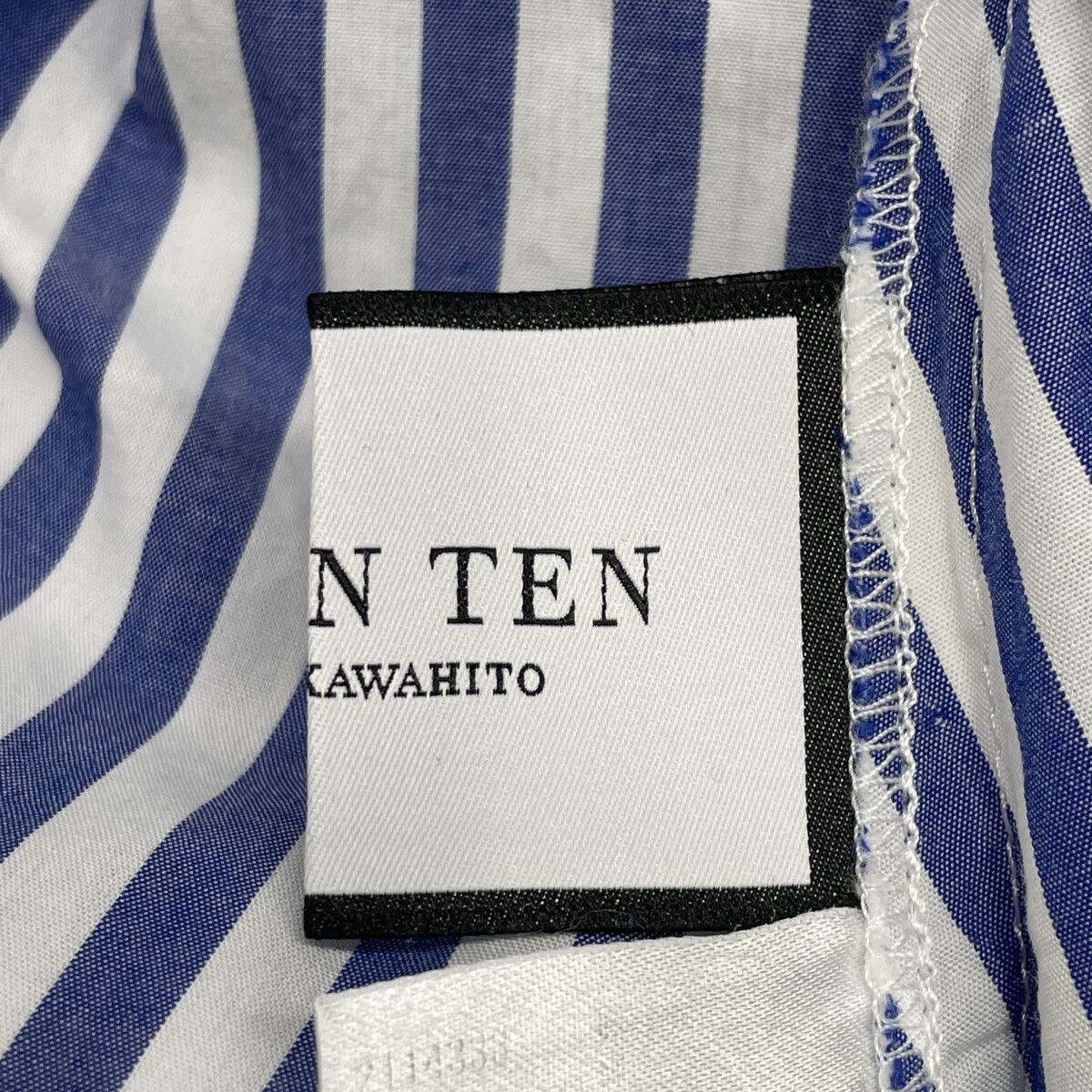 SEVEN TEN by MIHO KAWAHITO ストライプシャツドレス SEVENTEN by MIHOKAWAHITO ストライプシャツドレス