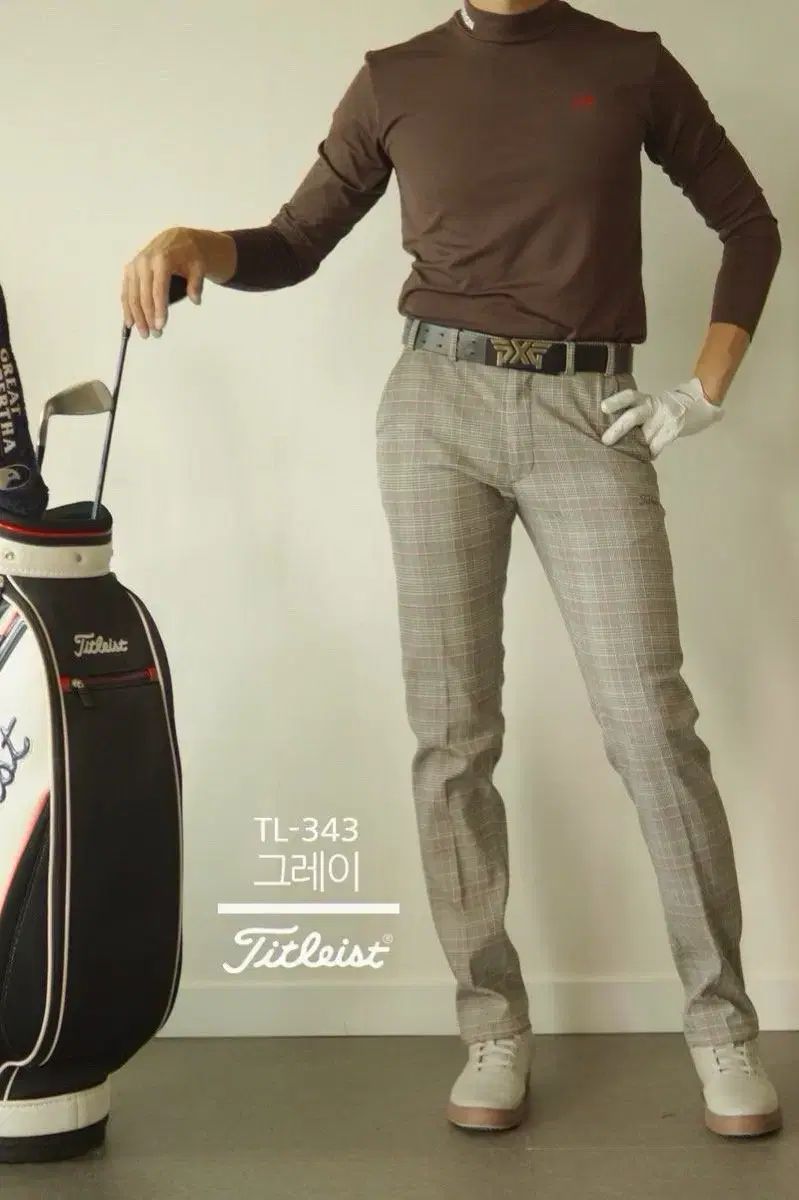 Titleist(タイトリスト) メンズ グレンチェック パンツ - メルカリ