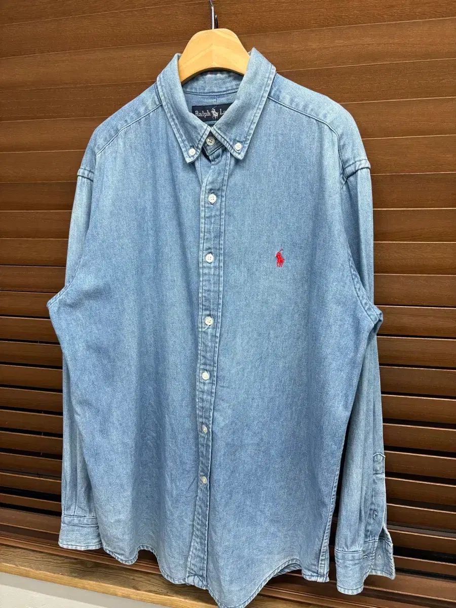 ラルフローレン デニムシャツ インディゴ S ラルフローレン ポロ